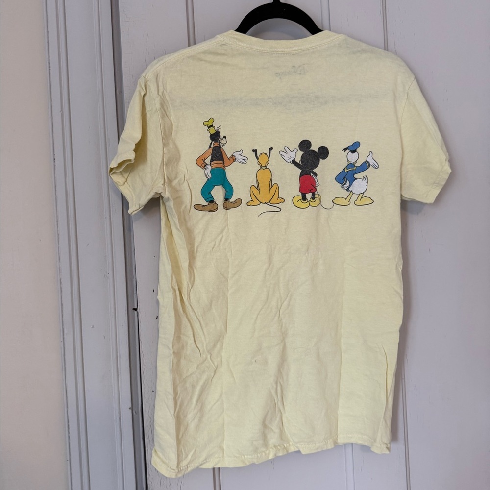 Mickey and Friends Disney Yellow Tshirt - Picture 4 of 4
